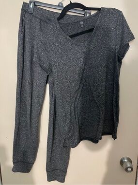 Heathered Charcoal PJ Set